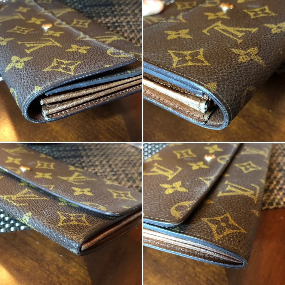Authentic LV Portefeuille Sarah Wallet